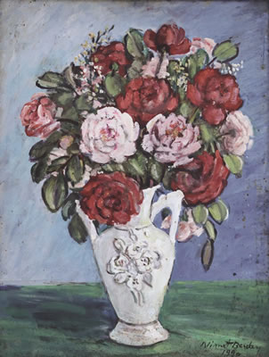 Sample artwork by Nimet Berdan (1918 - 2001), known for painting - View similar artists and auction records