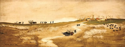 Village Peysage by Necdet Kalay - Auction record, sale price, and art valuation. Compare with similar artists and explore comparable artworks.