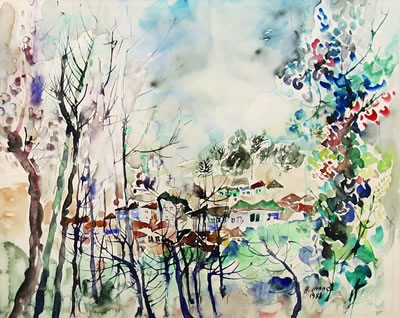 Village peysage