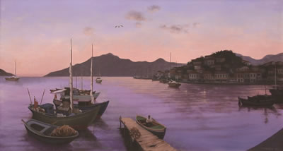 Sample artwork by Nedim Gunsur (1924 - 1994), known for painting - View similar artists and auction records