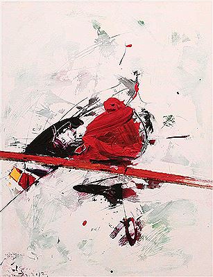Sample artwork by Habip Aydogdu (Born 1952), known for painting - View similar artists and auction records