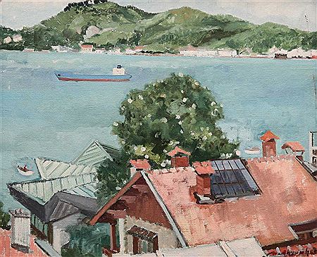 Bosphorus by Nihat Akyunak - Auction record, sale price, and art valuation. Compare with similar artists and explore comparable artworks.