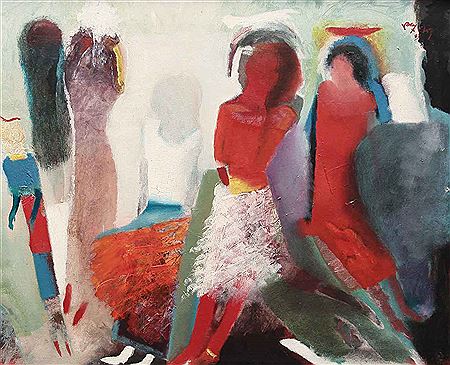 Sample artwork by Rafet Ekiz (1950 - 2003), known for painting - View similar artists and auction records