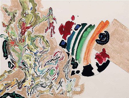 Abstract composition by Zeki Faik Izer - Auction record, sale price, and art valuation. Compare with similar artists and explore comparable artworks.