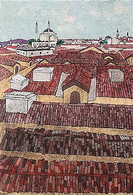 Sample artwork by Muhsin Kut (Born 1939), known for painting - View similar artists and auction records