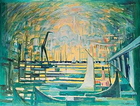 Istanbul by Turgut Atalay - Auction record, sale price, and art valuation. Compare with similar artists and explore comparable artworks.