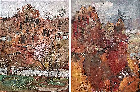 Sample artwork by Mustafa Pilevneli (Born 1940), known for painting - View similar artists and auction records