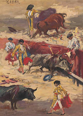 "Gaona" by Roberto Fallola - Auction record, sale price, and art valuation. Compare with similar artists and explore comparable artworks.