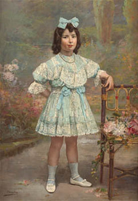 "Retrato de niña"