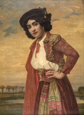 "Andaluza" by Ludwig von Langenmantel - Auction record, sale price, and art valuation. Compare with similar artists and explore comparable artworks.