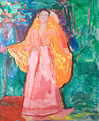 Mujer con mantilla by Antonio Aguirre - Auction record, sale price, and art valuation. Compare with similar artists and explore comparable artworks.