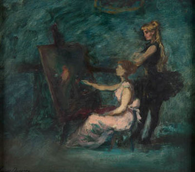 La pintora