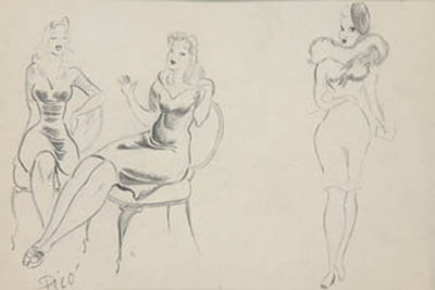 Elegantes años 40 by Jose Pico Mitjans - Auction record, sale price, and art valuation. Compare with similar artists and explore comparable artworks.