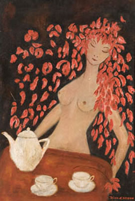 Desnudo con bandeja by Dina Cosson - Auction record, sale price, and art valuation. Compare with similar artists and explore comparable artworks.