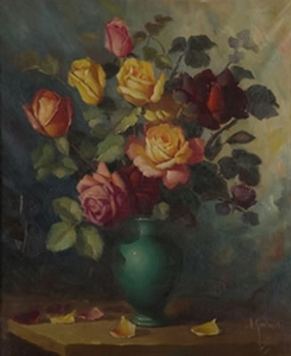 Sample artwork by Ignacio Guibert (1916 - 1992), known for paintings - View similar artists and auction records