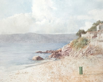"La playa"