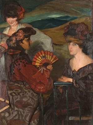 Sample artwork by Antonio Ortiz-Echague (1883 - 1942), known for painting - View similar artists and auction records