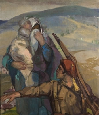 "Adios al requeté" by Gustavo Maeztu - Auction record, sale price, and art valuation. Compare with similar artists and explore comparable artworks.