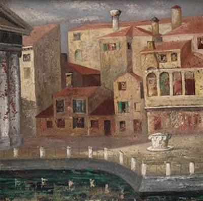 Sample artwork by Jose Lapayese Del Rio (1926 - 2000), known for painting - View similar artists and auction records