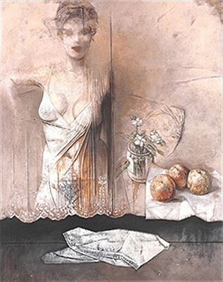 Bodegón con figura by Jose Antonio Alcacer Garmendia - Auction record, sale price, and art valuation. Compare with similar artists and explore comparable artworks.