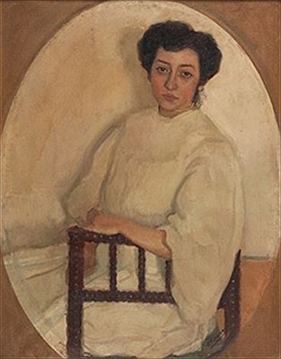 Retrato de Amalia Francés by Francisco Posada Moreno - Auction record, sale price, and art valuation. Compare with similar artists and explore comparable artworks.