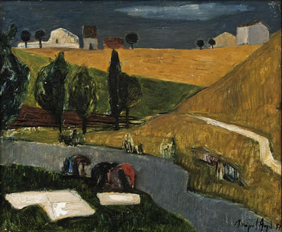 "Paisaje" by Miguel Alvarez - Auction record, sale price, and art valuation. Compare with similar artists and explore comparable artworks.