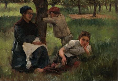 Sample artwork by Ignacio Bereciartu (1858 - 1914), known for painting - View similar artists and auction records