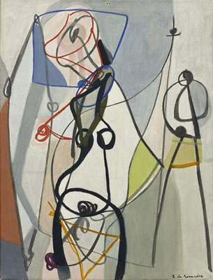 Femme à la lanterne