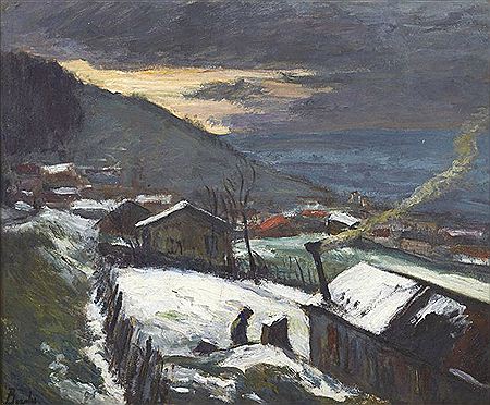 Vallée de la Seine en hiver