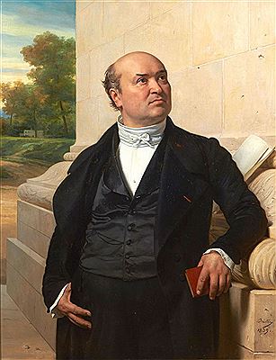 Portrait de Jean-Nicolas Huyot (1780-1840), architecte de l'Arc de Triomphe