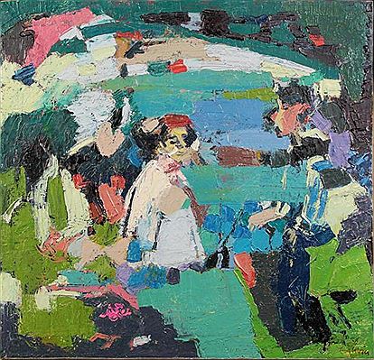 "Dans le jardin"