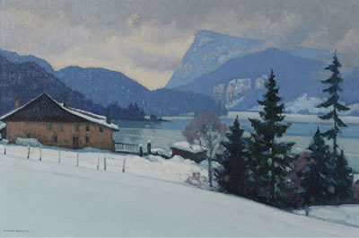 Lac de Joux by Robert Fernier - Auction record, sale price, and art valuation. Compare with similar artists and explore comparable artworks.