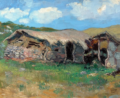 Sample artwork by Gregorio Lopez Naguil (1894 - 1953), known for painting - View similar artists and auction records