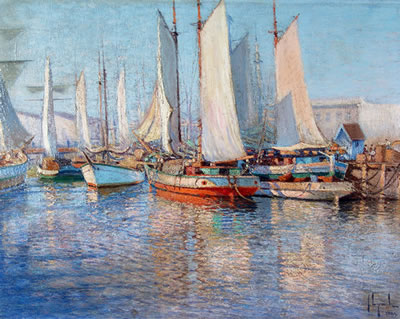 Sample artwork by Justo Maximo Lynch (1870 - 1953), known for seascape, argentine historical and folkloristic painting - View similar artists and auction records