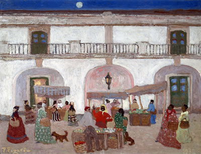 MERCADO VIEJO by Pedro Figari - Auction record, sale price, and art valuation. Compare with similar artists and explore comparable artworks.