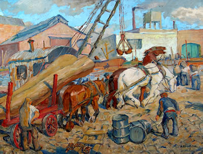 Sample artwork by Aurelio Canessa (1899 - 1986), known for painting - View similar artists and auction records
