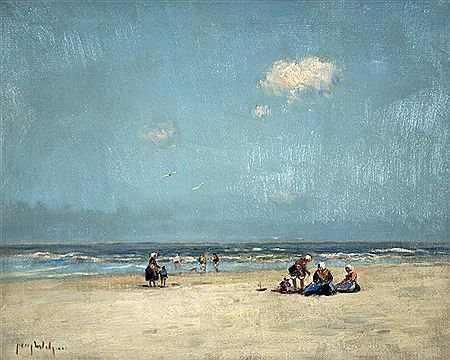 JUGANDO EN LA PLAYA