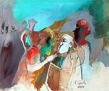 "FIGURAS" by Roberto Gonzalez - Auction record, sale price, and art valuation. Compare with similar artists and explore comparable artworks.