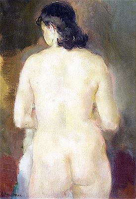 DESNUDO DE ESPALDA