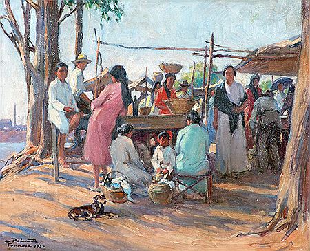 LA FERIA DE FORMOSA by Juan Pelaez Leirena - Auction record, sale price, and art valuation. Compare with similar artists and explore comparable artworks.