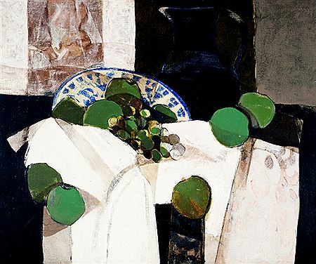 "PLATO Y FRUTOS VERDES"
