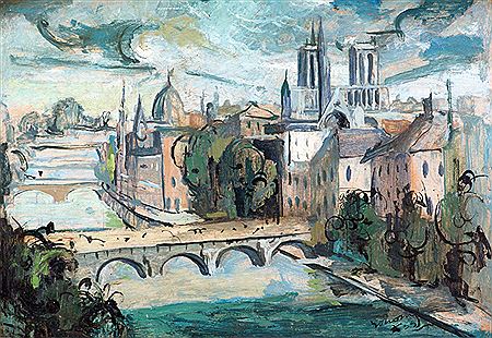 ILE DE LA CITE (EL SENA) by Rodrigo Bonome - Auction record, sale price, and art valuation. Compare with similar artists and explore comparable artworks.