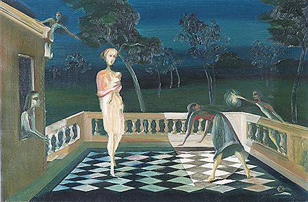 Sample artwork by Ideal Sanchez (1916 - 1998), known for painting - View similar artists and auction records