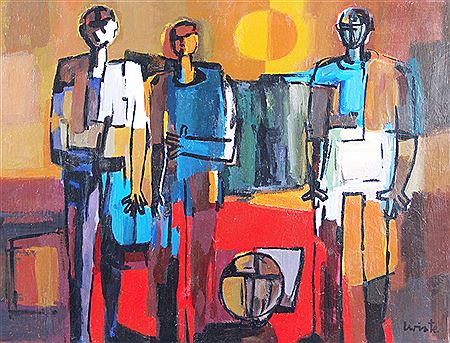 FIGURAS by Carlos Uriarte - Auction record, sale price, and art valuation. Compare with similar artists and explore comparable artworks.
