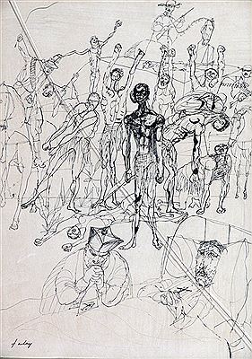 CRISIS by Lajos Szalay - Auction record, sale price, and art valuation. Compare with similar artists and explore comparable artworks.