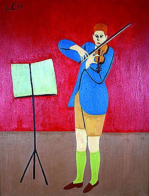 Sample artwork by Luis Centurion (1922 - 1985), known for painting - View similar artists and auction records