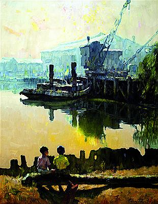 Sample artwork by Oscar Antonio Vaz (1909 - 1987), known for painting - View similar artists and auction records