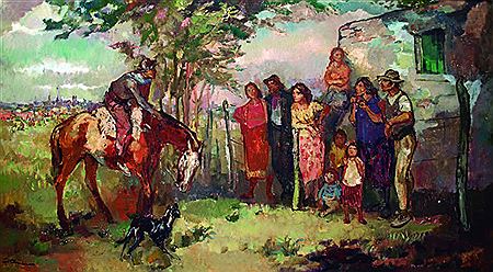 Sample artwork by Juan Carlos Castagnino (1908 - 1972), known for social painting, contemporary figuration, mixed techniques - View similar artists and auction records