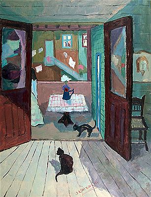 Sample artwork by Jose Luis Menghi (1904 - 1985), known for painting - View similar artists and auction records