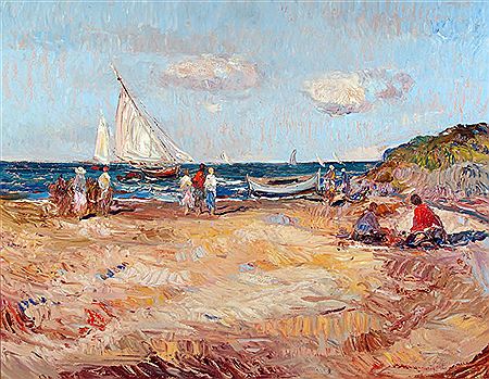 ESCENA MEDITERRANEA by Heriberto Montoya Ortiz - Auction record, sale price, and art valuation. Compare with similar artists and explore comparable artworks.